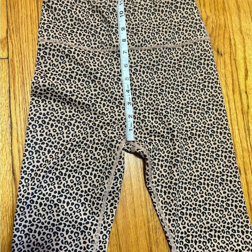 Anthropologie All Fenix Cheetah High Waisted Leggings 7/8 Length Size M Leopard - Picture 3 of 8